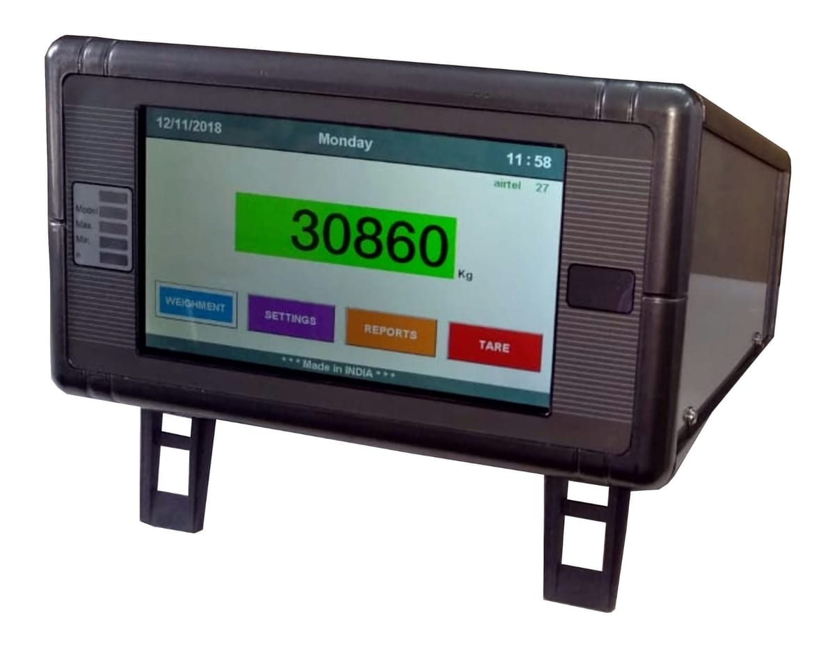 Prime AIT touch-screen weighbridge indicator