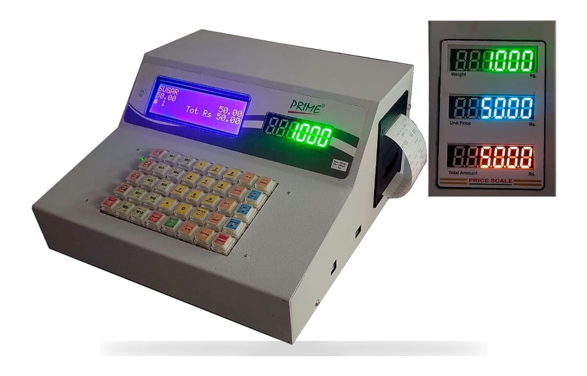 Prime price-computing printer scale